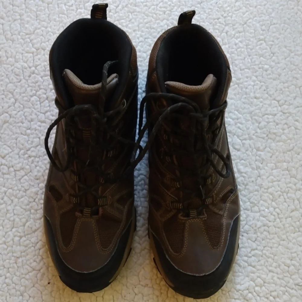 Eddie Bauer Brown Fairmont Hiking Boots 10.5 M